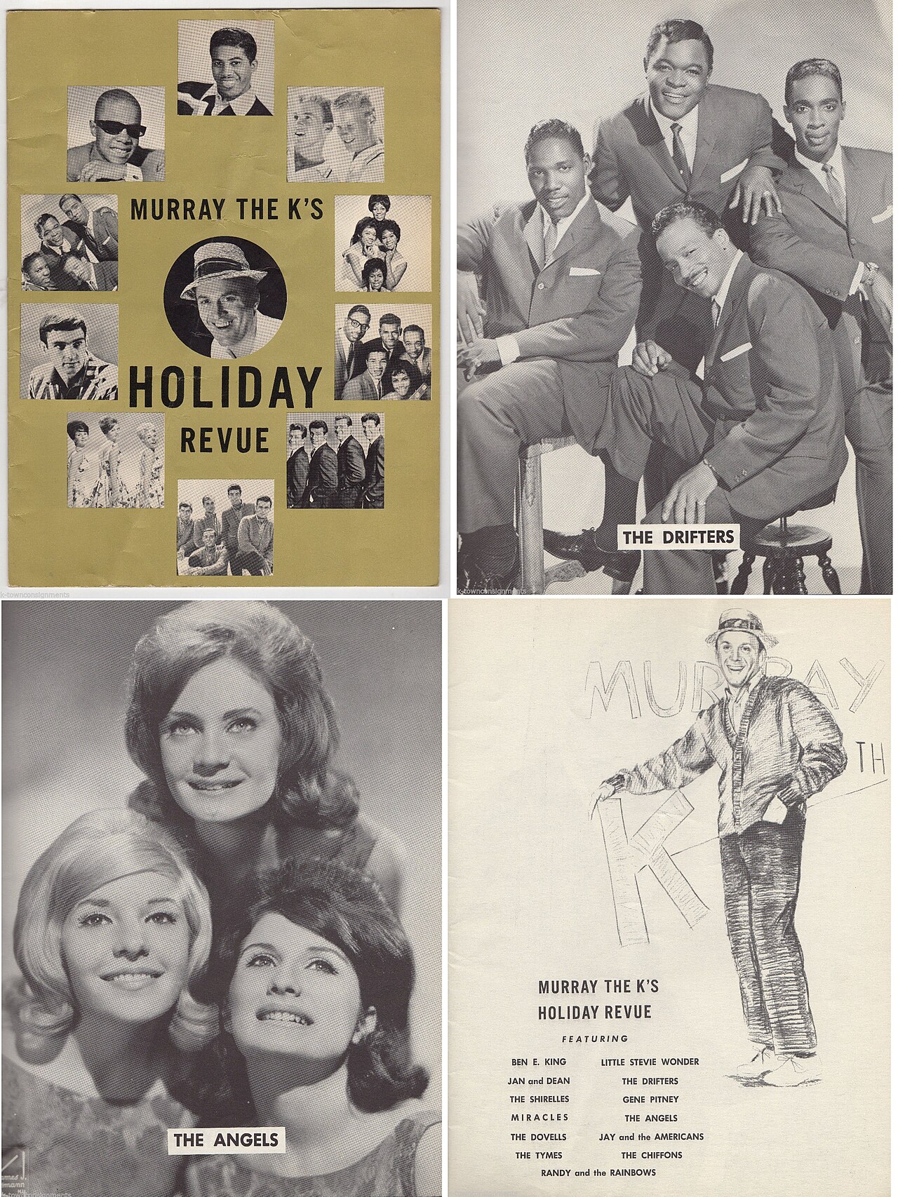 Poster for Murray the K's Holiday Revue in 1961